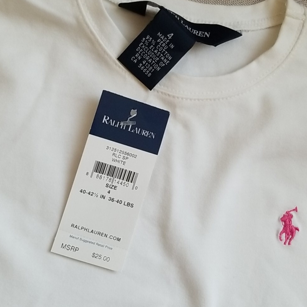 Ralph Lauren girls shirt size 4 5 - Picture 3 of 4